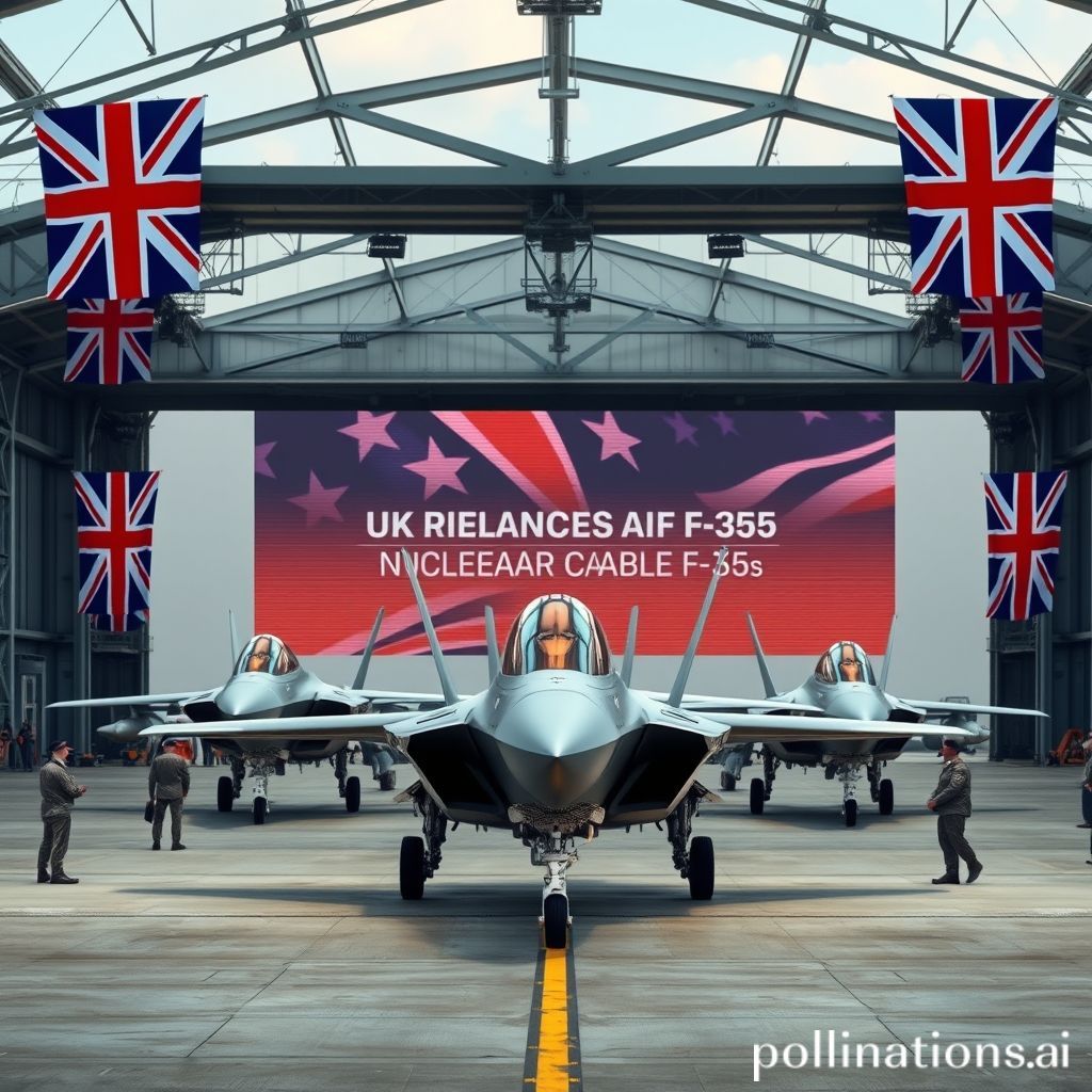 UK to Buy Nuclear-Capable F-35 Jets Amid US Withdrawal Threats in 2024